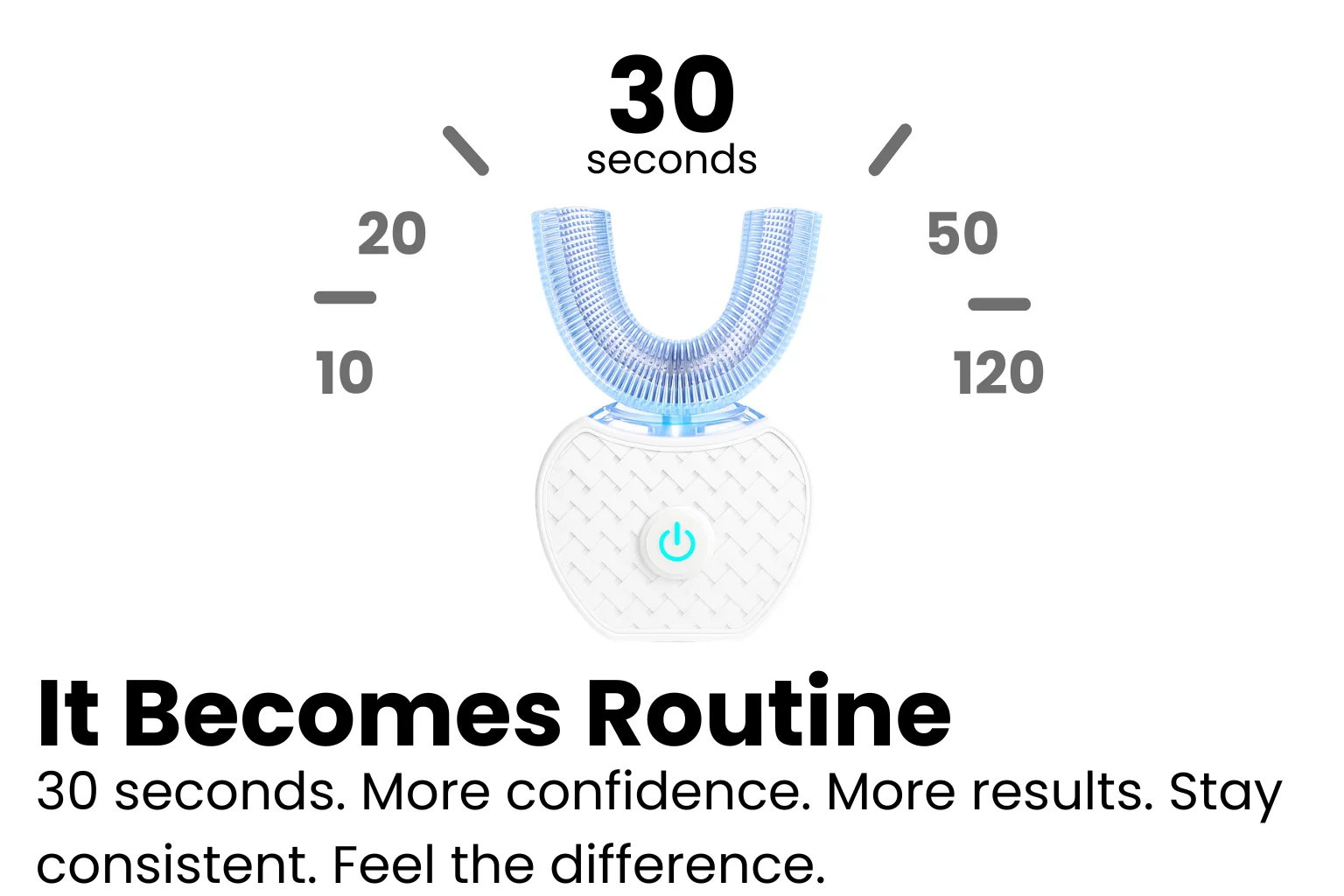 InstaBrush automatic toothbrush